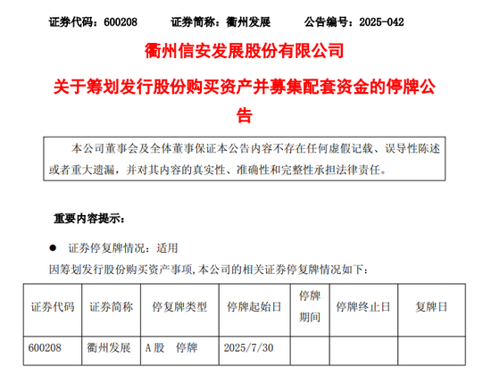 600208，筹划重大事项，停牌！