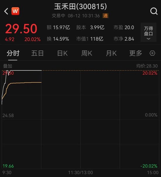 开盘10分钟20%涨停 又一个上纬新材来了吗