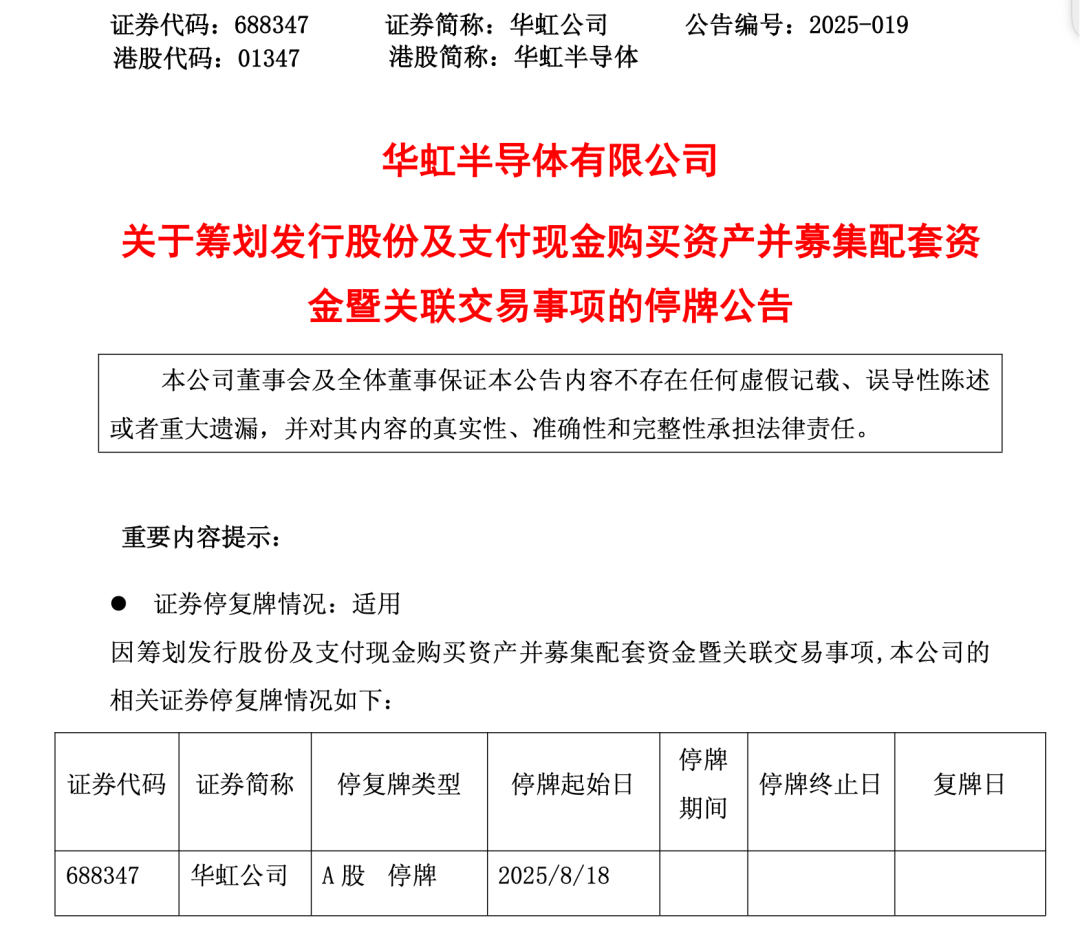 半导体龙头股，重要收购，停牌！