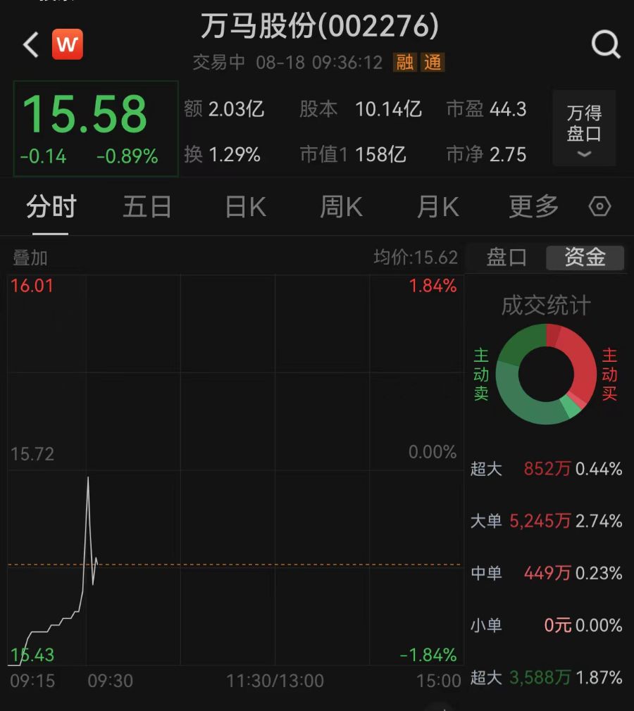 10亿投资晚披露两个月！万马股份收警示函，时任董事长已辞职
